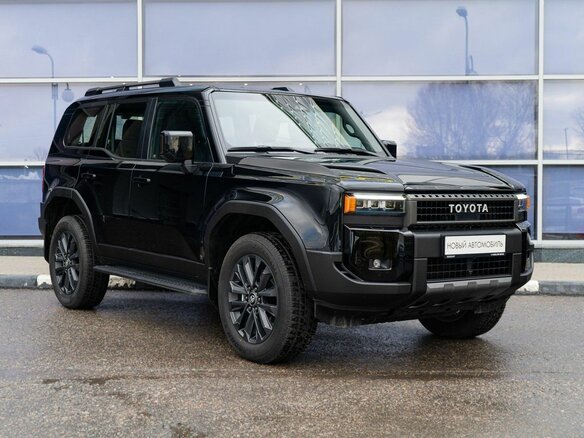 2025 Toyota Land Cruiser Prado 250 Series, чёрный, 11700000 рублей - вид 2
