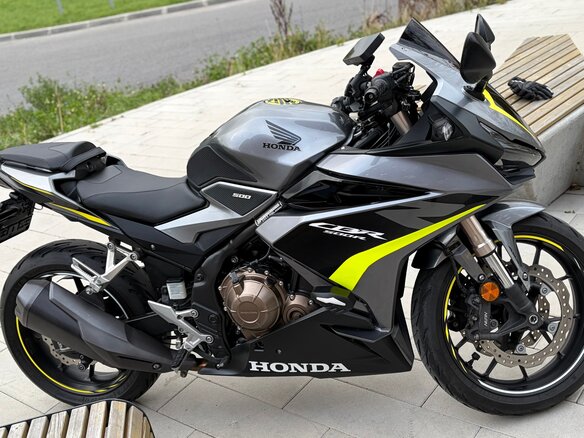 2021 Honda CBR 500 R, серый, 640000 рублей - вид 2