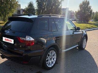 2007 BMW X3 30i I (E83) Рестайлинг, чёрный, 750000 рублей, вид 4