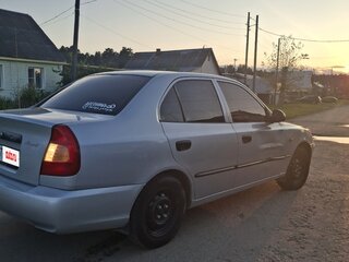 2006 Hyundai Accent ТагАЗ II, серый, 290000 рублей, вид 5