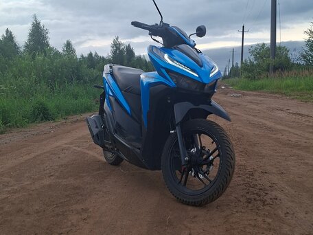 2022 Motoland T-MAX 150, синий, 102000 рублей, вид 1