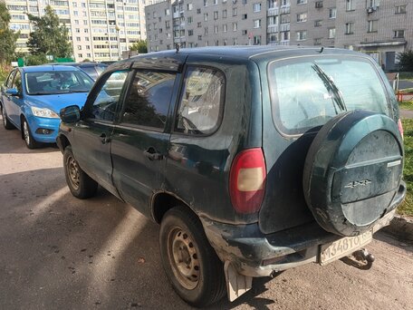 2005 Chevrolet Niva I, зелёный, 150000 рублей, вид 3
