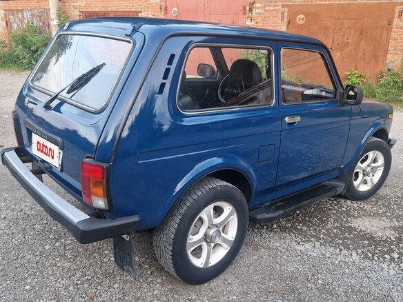 2013 Lada (ВАЗ) 2121 (4x4) I Рестайлинг, синий, 610000 рублей - вид 7