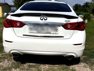 2014 Infiniti Q50 I, белый, 1850000 рублей, вид 3