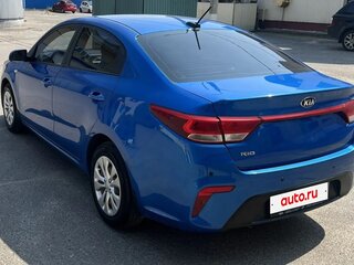 2018 Kia Rio IV, синий, 1150000 рублей, вид 4