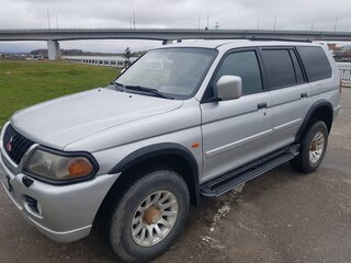2002 Mitsubishi Pajero Sport I, серебристый, 1150000 рублей, вид 1
