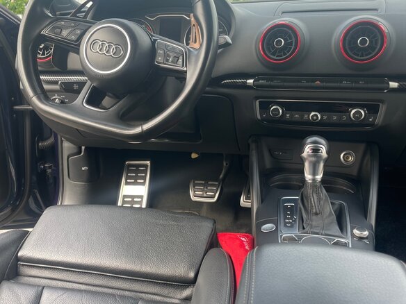 2020 Audi A3 III (8V) Рестайлинг, синий - вид 26