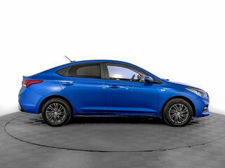 2019 Hyundai Solaris II, синий, 1475000 рублей, вид 4