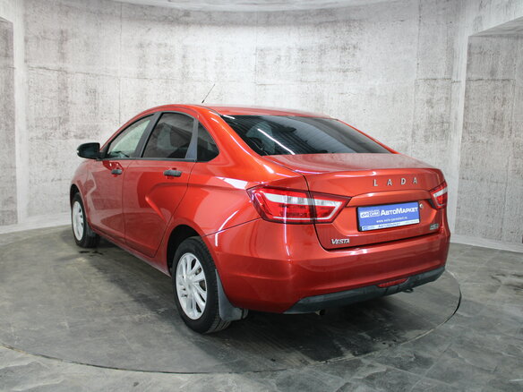 2017 Lada (ВАЗ) Vesta I, красный, 635000 рублей - вид 7