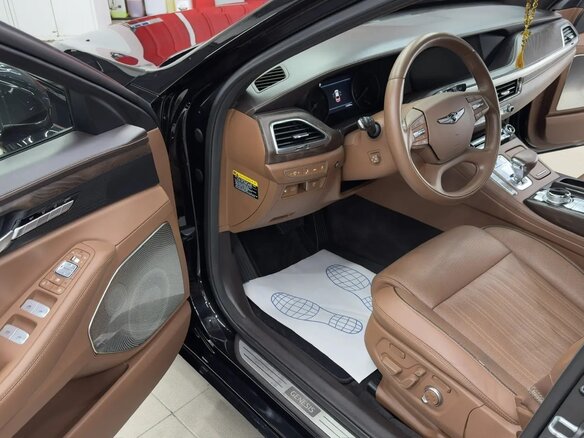 2020 Genesis G90 I Рестайлинг, чёрный, 4900000 рублей - вид 21