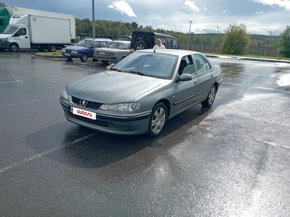 2004 Peugeot 406 I Рестайлинг, серый, 218000 рублей - вид 1