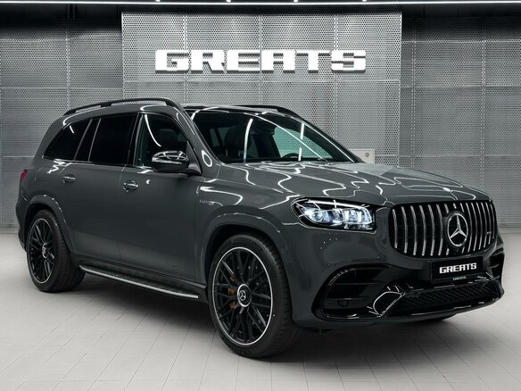 2026 Mercedes-Benz GLS AMG 63 AMG II (X167) Рестайлинг, серый, 29970000 рублей - вид 3