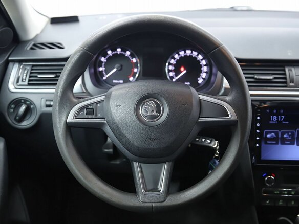 2014 Skoda Rapid Green Tec I, синий - вид 12