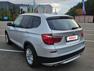 2012 BMW X3 20d xDrive II (F25), серебристый, 1800000 рублей, вид 3