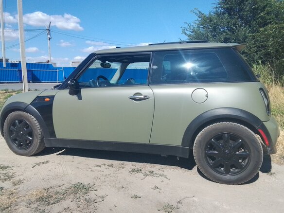 2004 Mini Hatch Cooper I (R50), зелёный, 430000 рублей - вид 4