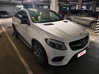 2018 Mercedes-Benz GLE Coupe 350 d I (C292), белый, 4690000 рублей, вид 2