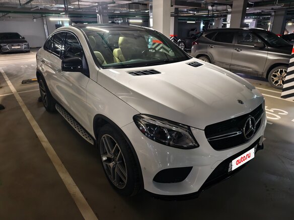 2018 Mercedes-Benz GLE Coupe 350 d I (C292), белый, 4990000 рублей - вид 1