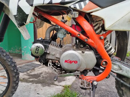 2018 Kayo Basic TT125, оранжевый, 55000 рублей, вид 2