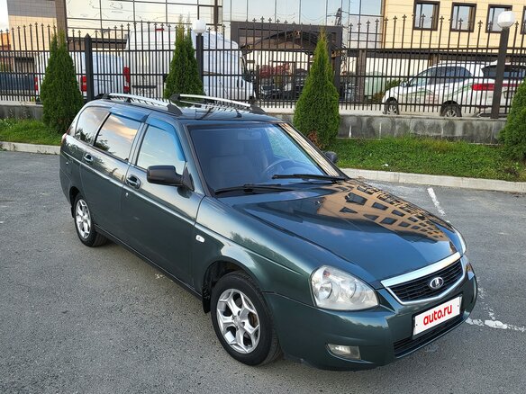 2010 Lada (ВАЗ) Priora I, зелёный, 380000 рублей - вид 7
