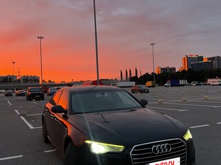 2015 Audi A6 IV (C7) Рестайлинг, чёрный, 1900000 рублей, вид 1