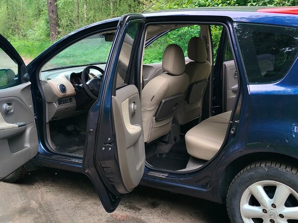 2007 Nissan Note I, синий, 500000 рублей - вид 9