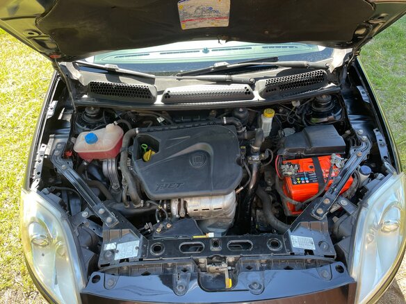 2008 Fiat Bravo II, чёрный, 540000 рублей - вид 12