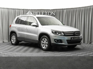 2013 Volkswagen Tiguan I Рестайлинг, серебристый, 1070000 рублей, вид 2