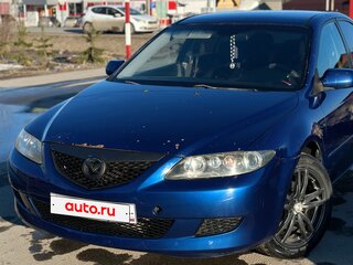 2005 Mazda 6 I (GG), синий, 330000 рублей, вид 5