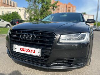 2014 Audi A8 Long III (D4) Рестайлинг, чёрный, 1650000 рублей, вид 1