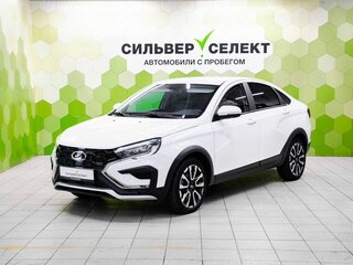 2023 Lada (ВАЗ) Vesta Cross I Рестайлинг (NG), белый, 1180000 рублей, вид 1