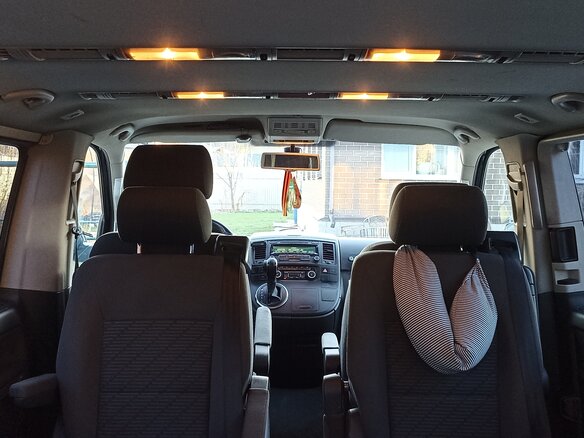 2013 Volkswagen Multivan T5 Рестайлинг, чёрный, 1940000 рублей - вид 30