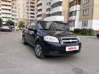 2011 Chevrolet Aveo I Рестайлинг, чёрный, 360000 рублей, вид 3