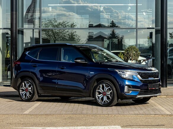 2021 Kia Seltos I, синий, 2065000 рублей - вид 2