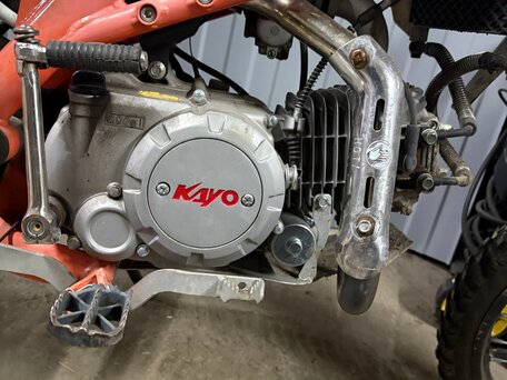 2023 Kayo Basic TT140EM, оранжевый, 80000 рублей, вид 4