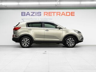 2014 Kia Sportage III Рестайлинг, бежевый, 1445000 рублей, вид 4