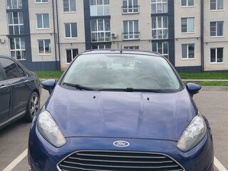 2016 Ford Fiesta Mk6 Рестайлинг, синий, 770000 рублей, вид 4