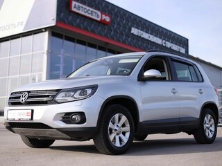 2012 Volkswagen Tiguan I Рестайлинг, серебристый, 1220550 рублей, вид 1