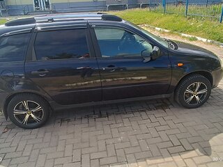 2008 Lada (ВАЗ) Kalina I, синий, 220000 рублей, вид 2