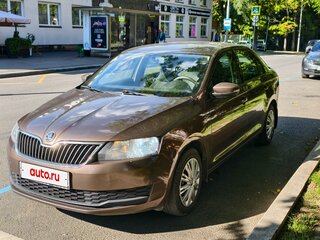 2019 Skoda Rapid I Рестайлинг, коричневый, 1079000 рублей, вид 4