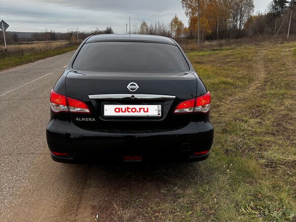 2015 Nissan Almera III (G15), чёрный, 750000 рублей - вид 8