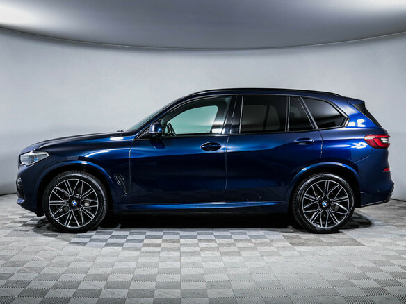 2019 BMW X5 40i IV (G05/G18), синий - вид 28