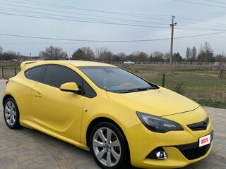 2012 Opel Astra GTC J Рестайлинг, жёлтый, 800000 рублей, вид 3
