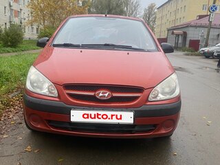 2007 Hyundai Getz I Рестайлинг, красный, 370000 рублей, вид 2