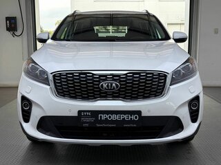 2019 Kia Sorento III Prime Рестайлинг, белый, 2340000 рублей, вид 2
