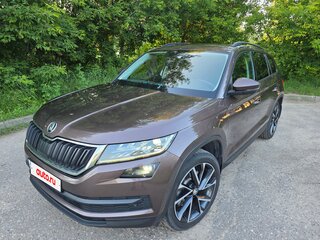 2018 Skoda Kodiaq I, коричневый, 2490000 рублей, вид 4