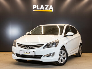 2015 Hyundai Solaris I Рестайлинг, белый, 850000 рублей, вид 1