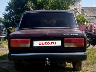 2006 Lada (ВАЗ) 2107, пурпурный, 53000 рублей, вид 3