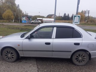 2007 Hyundai Accent ТагАЗ II, серебристый, 370000 рублей, вид 2
