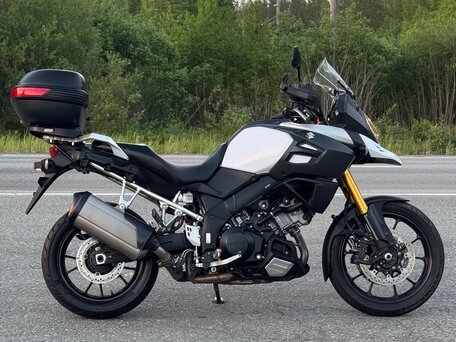 2014 Suzuki V-Strom 1000, белый, 750000 рублей, вид 2