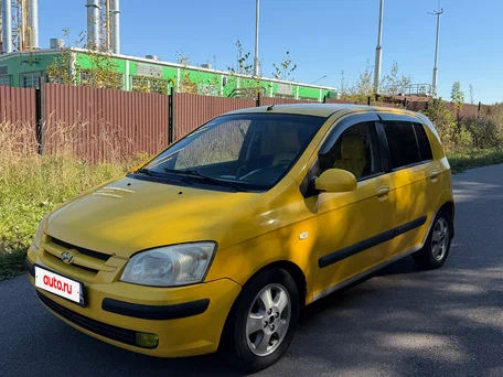2004 Hyundai Getz I, жёлтый, 300000 рублей, вид 1